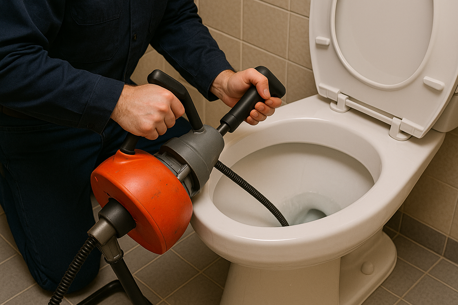 Robotlu ve Kameralı Tıkanıklık Açma